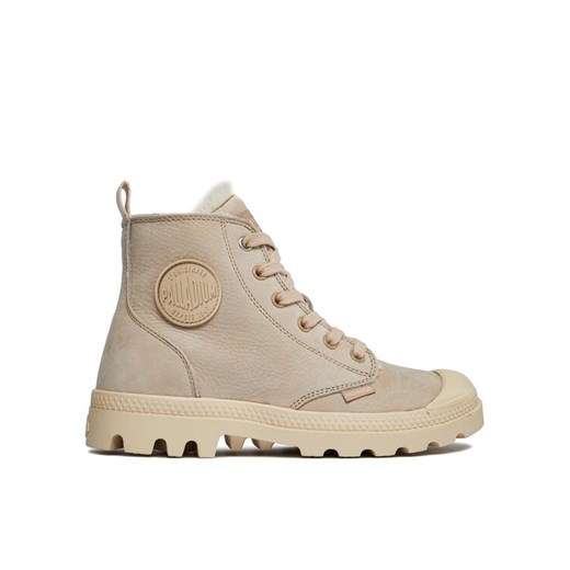 Palladium Trapery Pampa Hi Zip Wl 95982-271-M Beżowy ze sklepu MODIVO w kategorii Workery damskie - zdjęcie 183904341