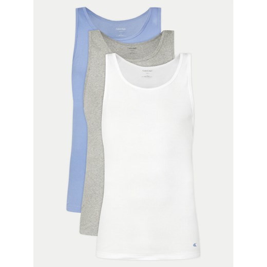 Calvin Klein Underwear Komplet 3 tank topów LV00NB4036 Kolorowy Slim Fit Calvin Klein Underwear S MODIVO