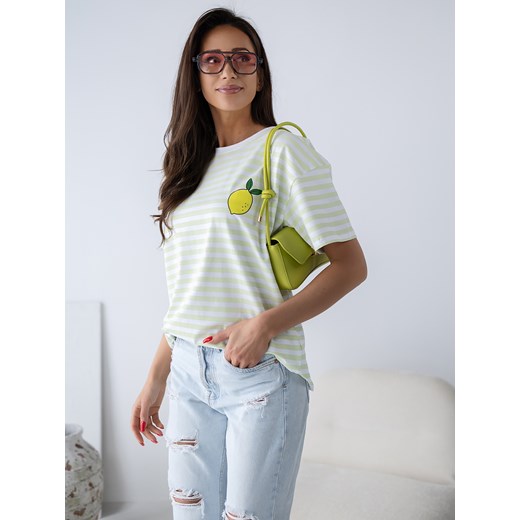 bluzka citron limonkowa one size ze sklepu UBRA w kategorii Bluzki damskie - zdjęcie 183905683