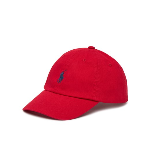 Czapka z daszkiem Polo Ralph Lauren 322552489003 Czerwony ze sklepu eobuwie.pl w kategorii Czapki dziecięce - zdjęcie 183906222
