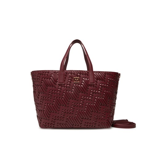 Torebka Marella Ghinea 2513511037200 Bordowy ze sklepu eobuwie.pl w kategorii Torby Shopper bag - zdjęcie 183906231