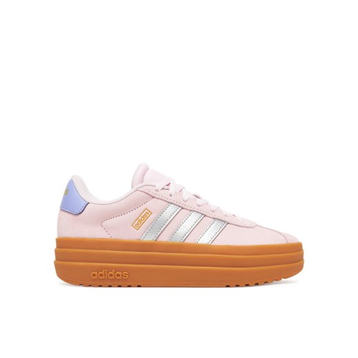 Sneakersy adidas VL Court Bold Shoes Kids JQ4556 Różowy ze sklepu eobuwie.pl w kategorii Buty sportowe damskie - zdjęcie 183906270