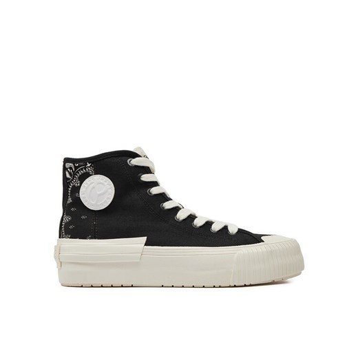 Trampki Pepe Jeans Samoi Divided PLS31554 Czarny ze sklepu eobuwie.pl w kategorii Trampki damskie - zdjęcie 183906281