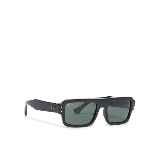 Okulary przeciwsłoneczne Ray-Ban Lukas 0RB4454 667731 Czarny ze sklepu eobuwie.pl w kategorii Okulary przeciwsłoneczne damskie - zdjęcie 183906283
