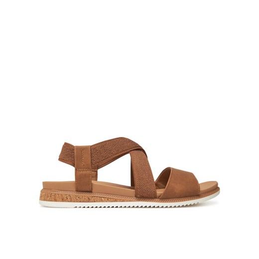 Sandały damskie Skechers casual z klamrą 