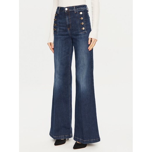 ViCOLO Jeansy DS0009 Granatowy Regular Fit ze sklepu MODIVO w kategorii Jeansy damskie - zdjęcie 183907574