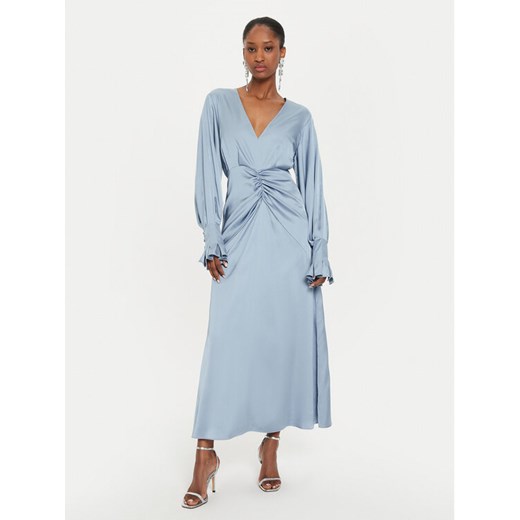 Karen by Simonsen Sukienka koktajlowa Peel 10105036 Błękitny Loose Fit ze sklepu MODIVO w kategorii Sukienki - zdjęcie 183907683