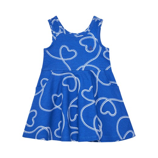 Gap Sukienka letnia 778350-00 Niebieski Regular Fit ze sklepu MODIVO w kategorii Sukienki dziewczęce - zdjęcie 183907702