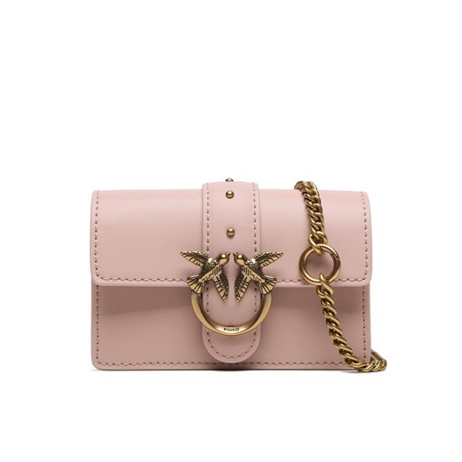 Pinko Torebka Love One Micro C PE 23 PCPL 100064 A0F1 Różowy ze sklepu MODIVO w kategorii Kopertówki - zdjęcie 183907704