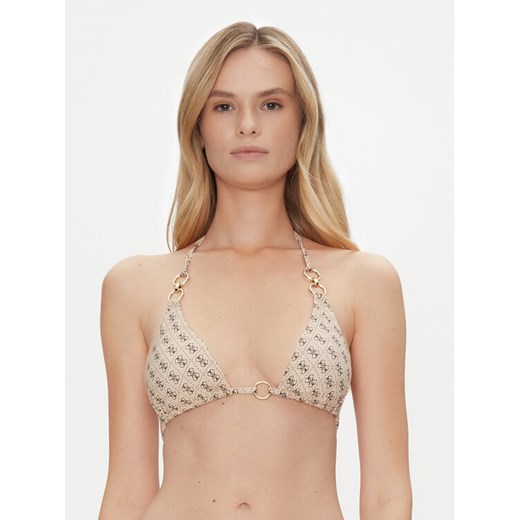 Guess Góra od bikini E5GJ36 KCRL2 Beżowy ze sklepu MODIVO w kategorii Stroje kąpielowe - zdjęcie 183907744