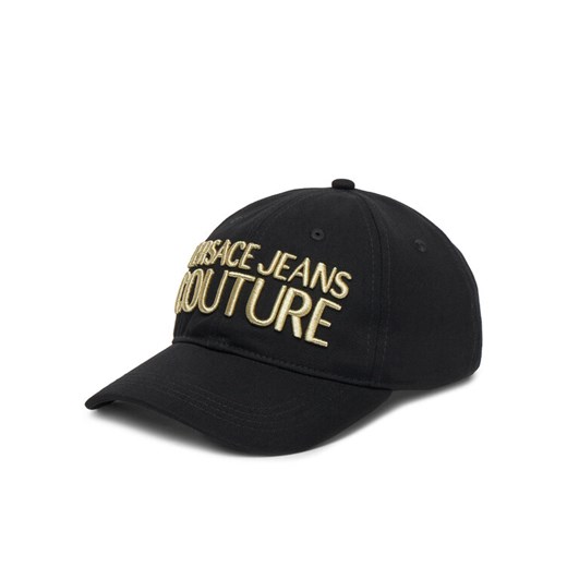 Versace Jeans Couture Czapka z daszkiem 78VAZK32 Czarny ze sklepu MODIVO w kategorii Czapki z daszkiem damskie - zdjęcie 183907760