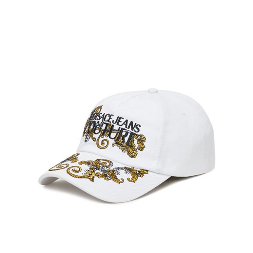 Versace Jeans Couture Czapka z daszkiem 78VAZK17 Biały ze sklepu MODIVO w kategorii Czapki z daszkiem damskie - zdjęcie 183907764