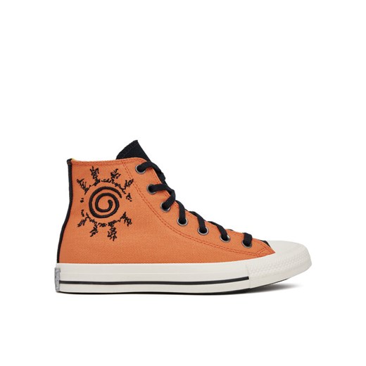 Converse Trampki Naruto Chuck Taylor All Star A14836C Pomarańczowy ze sklepu MODIVO w kategorii Trampki damskie - zdjęcie 183907771