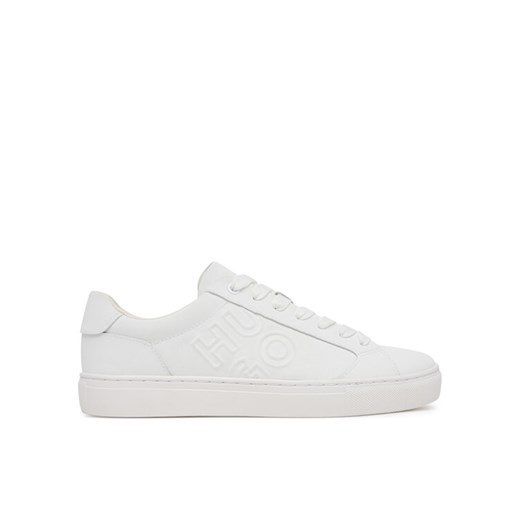 HUGO Sneakersy Morrie 50548192 Biały ze sklepu MODIVO w kategorii Buty sportowe damskie - zdjęcie 183907803