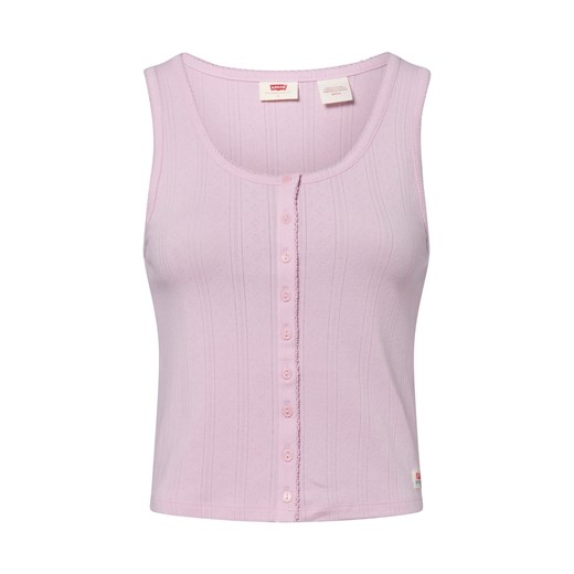 Levi's Top damski Kobiety Bawełna różowy wypukły wzór tkaniny ze sklepu vangraaf w kategorii Bluzki damskie - zdjęcie 183909481