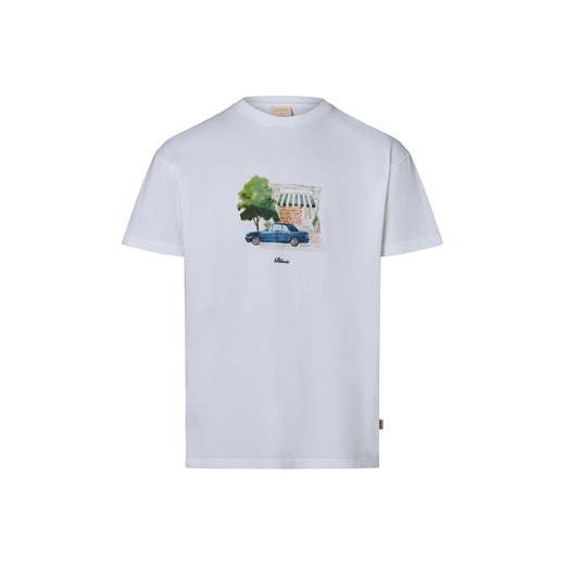 BLKVIS Koszulka męska Mężczyźni Bawełna biały jednolity ze sklepu vangraaf w kategorii T-shirty męskie - zdjęcie 183909522
