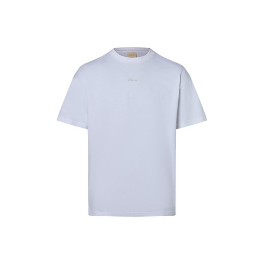 BLKVIS Koszulka męska Mężczyźni Bawełna biały jednolity ze sklepu vangraaf w kategorii T-shirty męskie - zdjęcie 183909524