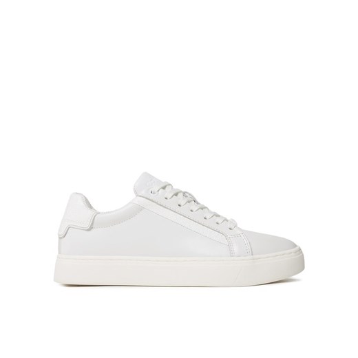 Calvin Klein Sneakersy Clean Cup Lace-Nano Mono Mix HW0HW01592 Biały Calvin Klein 38 MODIVO