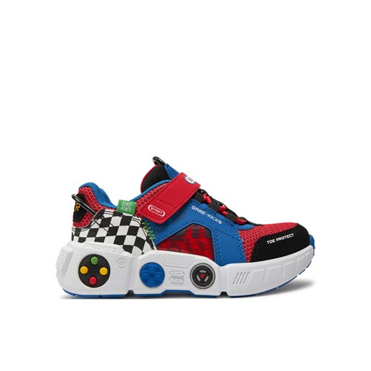 Skechers Sneakersy Gametronix 402260L/BLMT Kolorowy ze sklepu MODIVO w kategorii Buty sportowe dziecięce - zdjęcie 183910611