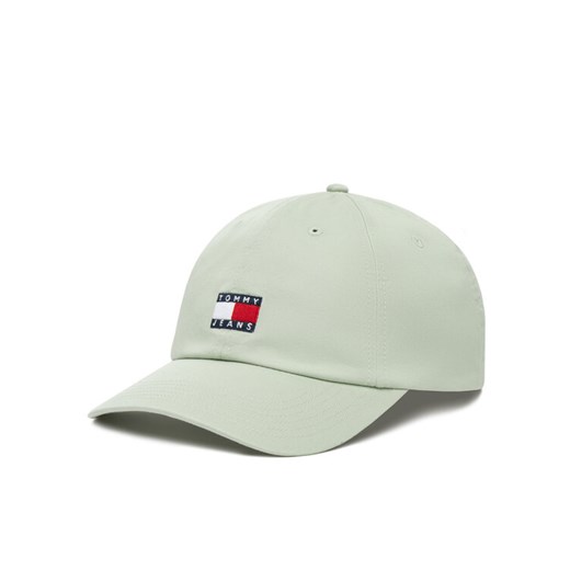 Tommy Jeans Czapka z daszkiem Tjm Heritage 6 Panel Cap AM0AM12020 Zielony ze sklepu MODIVO w kategorii Czapki z daszkiem męskie - zdjęcie 183910660