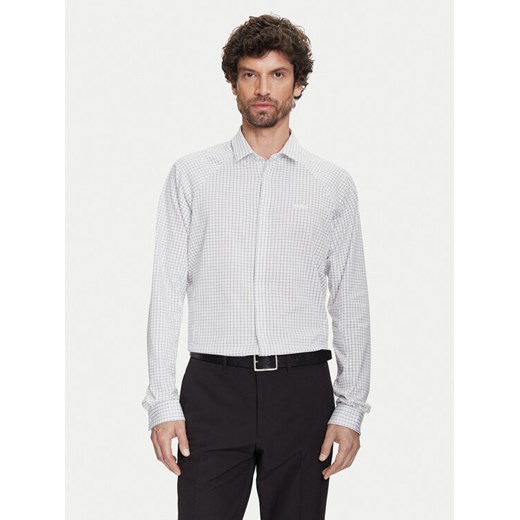 BOSS Koszula Excurse 50544843 Biały Regular Fit ze sklepu MODIVO w kategorii Koszule męskie - zdjęcie 183910690