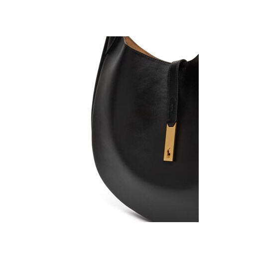 Shopper bag Polo Ralph Lauren na ramię matowa