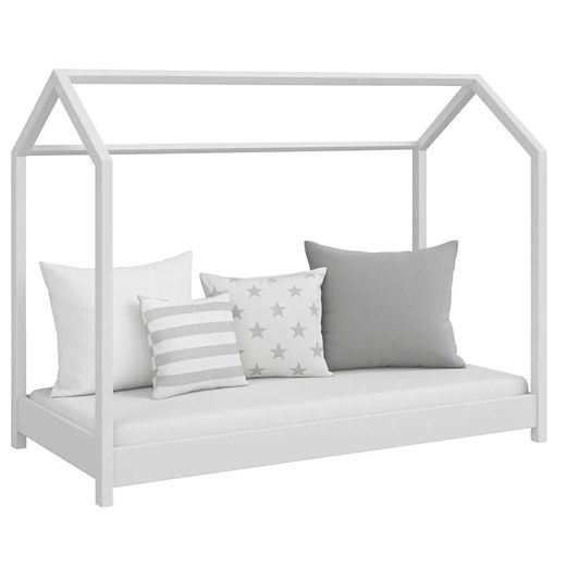 Białe łóżko dziecięce typu domek 80x180 G8-D40 Elior One Size Edinos.pl