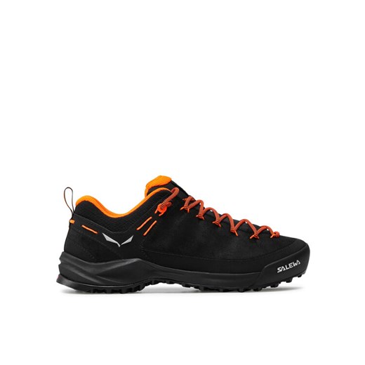 Trekkingi Salewa Ms Wildfire Leather 61395 0938 Czarny ze sklepu eobuwie.pl w kategorii Buty trekkingowe męskie - zdjęcie 183913430