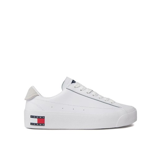 Sneakersy Tommy Jeans Tjw Vulc Flatform Sneaker Ess EN0EN02509 Biały Tommy Jeans 40 eobuwie.pl