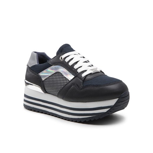Sneakersy Tom Tailor 3291401 Czarny ze sklepu eobuwie.pl w kategorii Buty sportowe damskie - zdjęcie 183913460