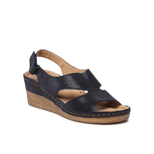 Sandały Go Soft ARC-2309-01 Granatowy ze sklepu eobuwie.pl w kategorii Sandały damskie - zdjęcie 183913473