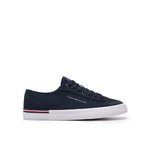 Tenisówki Tommy Hilfiger Corporate Vulc Canvas FM0FM04954 Granatowy Tommy Hilfiger 43 eobuwie.pl