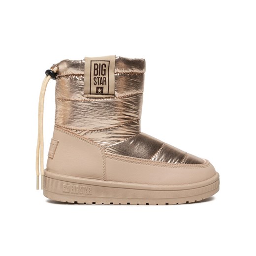Śniegowce Big Star Shoes II274121 Beżowy ze sklepu eobuwie.pl w kategorii Śniegowce damskie - zdjęcie 183913561