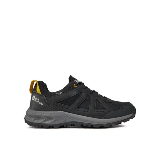 Trekkingi Jack Wolfskin Woodland 2 Texapore Low M 4051271 Czarny ze sklepu eobuwie.pl w kategorii Buty trekkingowe męskie - zdjęcie 183913570