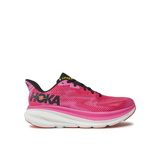 Buty do biegania Hoka Clifton 9 1127896 Różowy ze sklepu eobuwie.pl w kategorii Buty sportowe damskie - zdjęcie 183913574