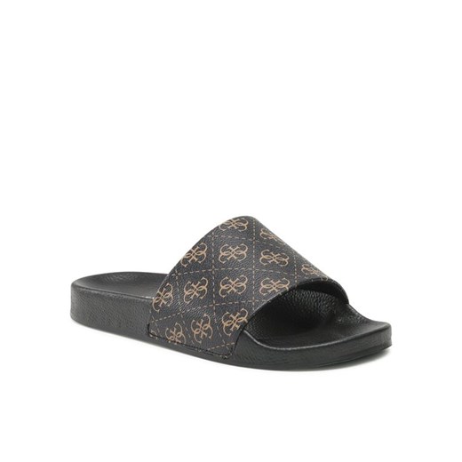 Klapki Guess Colico FM6CLC FAL19 Brązowy Guess 39 eobuwie.pl