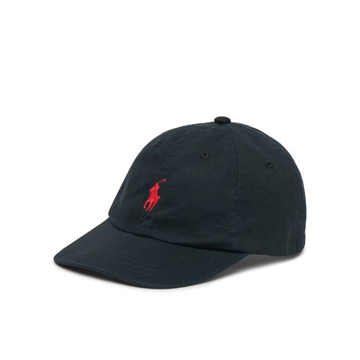 Czapka z daszkiem Polo Ralph Lauren 322552489005 Czarny ze sklepu eobuwie.pl w kategorii Czapki dziecięce - zdjęcie 183913653