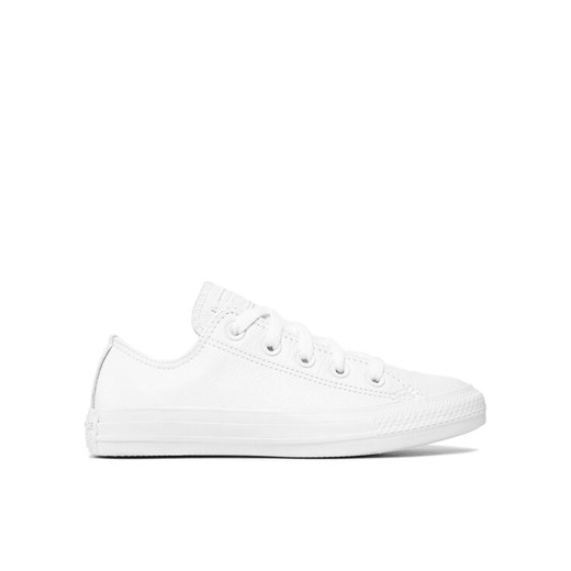Trampki Converse Chuck Taylor All Star Ox 136823C Biały ze sklepu eobuwie.pl w kategorii Trampki damskie - zdjęcie 183913681