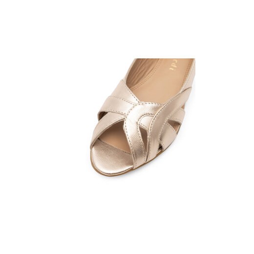 Baleriny Sergio Bardi RST-B1032-04SB Złoty Sergio Bardi 38 eobuwie.pl