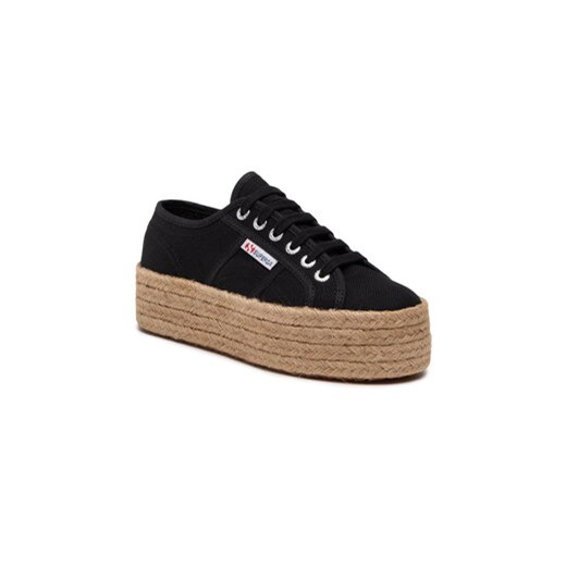 Espadryle Superga 2790 Rope S51186W Czarny 39 eobuwie.pl