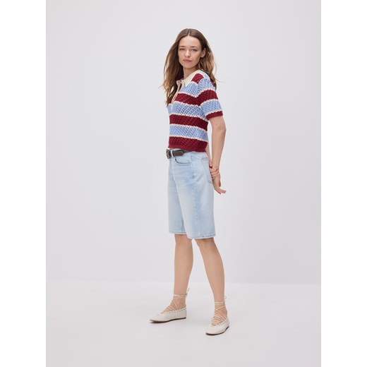 Reserved - Jeansowe szorty - niebieski ze sklepu Reserved w kategorii Szorty - zdjęcie 183915812