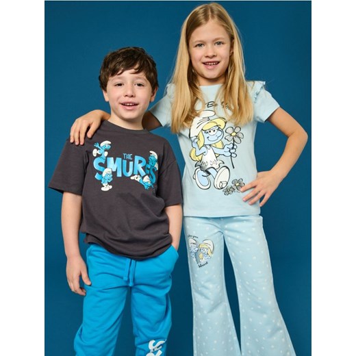 Sinsay - Koszulka Smerfy - niebieski ze sklepu Sinsay w kategorii T-shirty chłopięce - zdjęcie 183916470