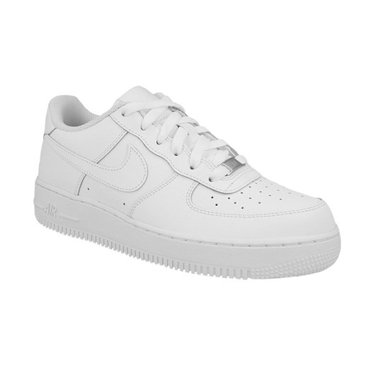 BUTY NIKE AIR FORCE 1 (GS) 314192 117 sneakerstudio-pl szary skóra