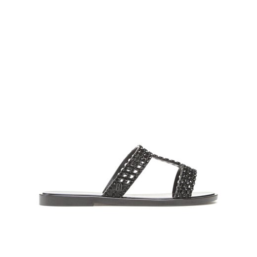 Klapki Melissa Glowing Slide Ad 33820 Czarny ze sklepu eobuwie.pl w kategorii Klapki damskie - zdjęcie 183916840