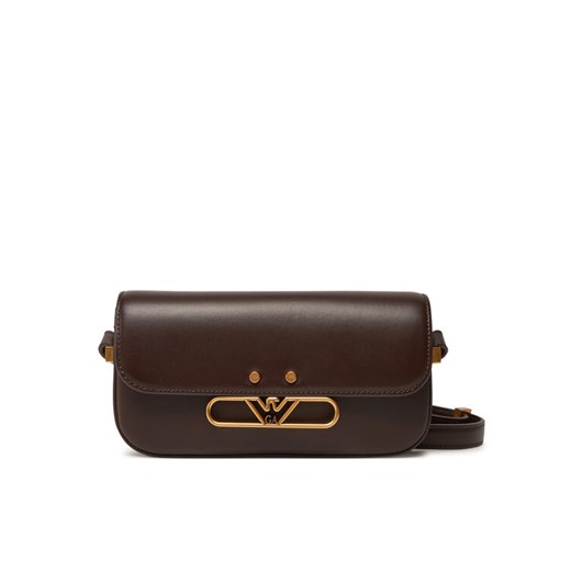 Torebka Emporio Armani EW001212 AF14786 U6027 Brązowy ze sklepu eobuwie.pl w kategorii Listonoszki - zdjęcie 183916844