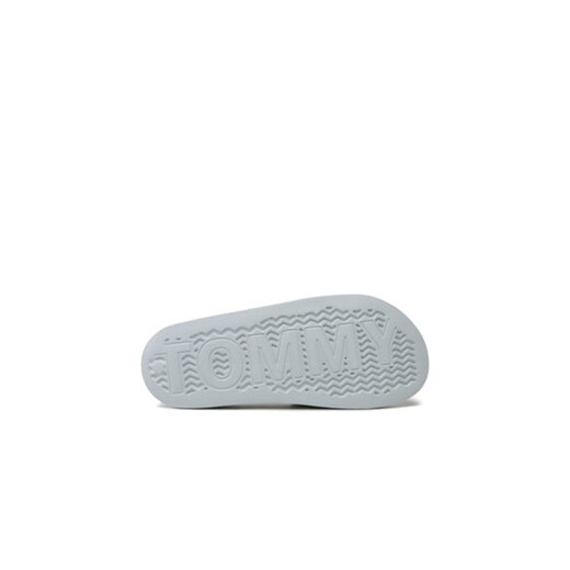 Klapki Tommy Jeans Flag Pool Slide EN0EN02351 Błękitny Tommy Jeans 38 eobuwie.pl