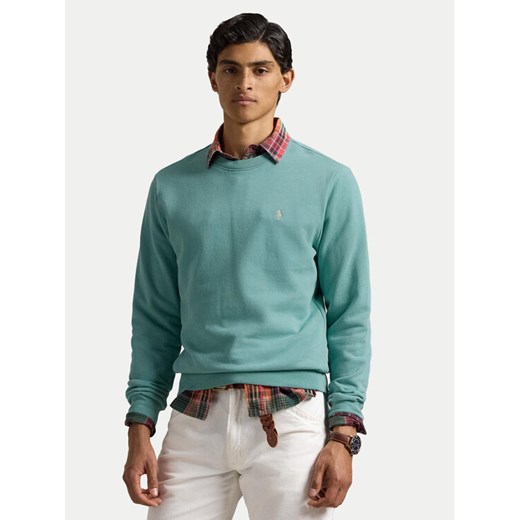 Polo Ralph Lauren Bluza 710916689022 Turkusowy Regular Fit ze sklepu MODIVO w kategorii Bluzy męskie - zdjęcie 183917230