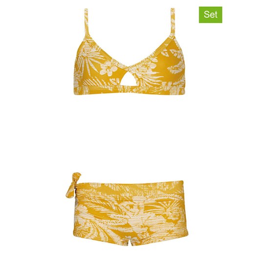 Barts Bikini &quot;Solacy Crop Top&quot; w kolorze biało-żółtym ze sklepu Limango Polska w kategorii Stroje kąpielowe - zdjęcie 183918322