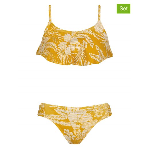 Barts Bikini &quot;Solacy&quot; w kolorze biało-żółtym ze sklepu Limango Polska w kategorii Stroje kąpielowe - zdjęcie 183918323