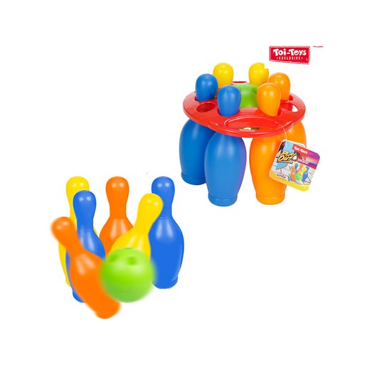 Toi-Toys Kręgle &quot;Travel&quot; ze wzorem - 3+ ze sklepu Limango Polska w kategorii Zabawki - zdjęcie 183918980